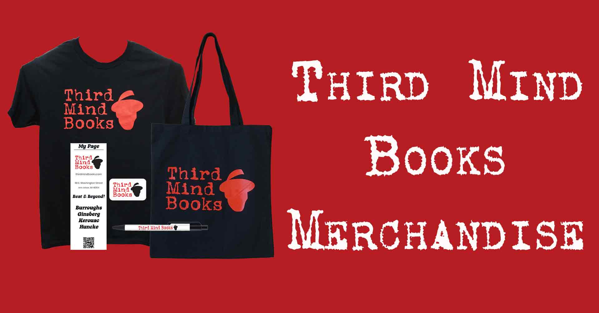 Third Mind Books Merchandise Now Available Online!