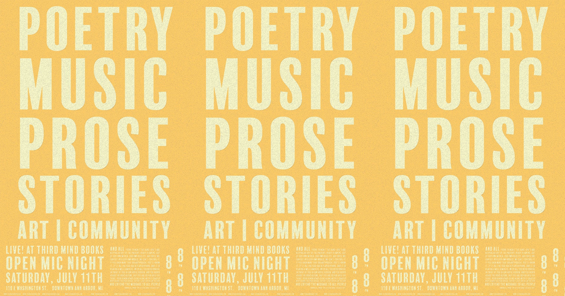 Open Mic | Live at TMB! (#046