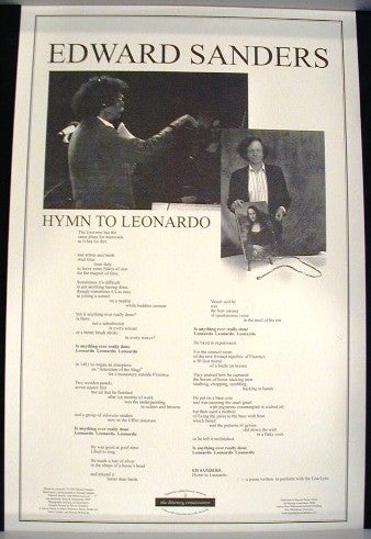 Item #1331] Hymn To Leonardo. Edward Sanders