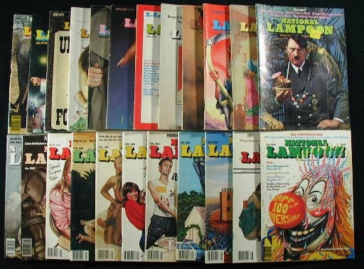 [Item #1601] National Lampoon, 21 Issue Collection. National Lampoon.