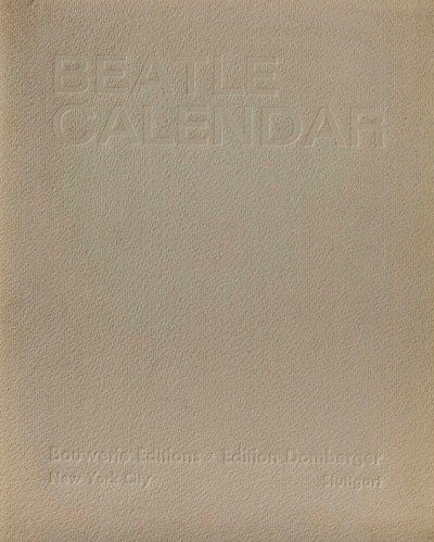 Item #1666] Beatle Calendar. Gerald Malanga