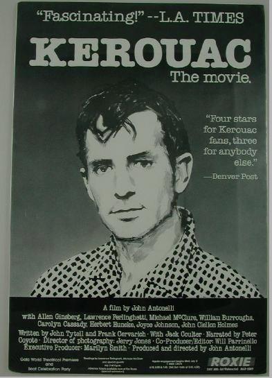 Item #1775] Kerouac: The Movie. John Antonelli, Jack Kerouac