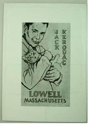 Item #1781] Jack Kerouac, Lowell Massachusetts. Vassilios Giavis, Jack Kerouac