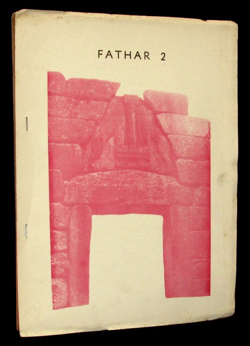 Item #2122] Fathar 2, December 1970. Michael McClure, Duncan McNaughton, Charles Olson, Edward...