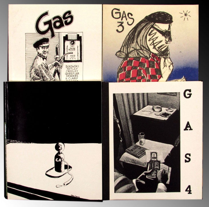 Item #2132] Gas: New College of California Review, Numbers 1-4. Charles Baudelaire, Ted Berrigan,...
