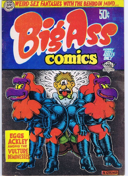 Item #2213] Big Ass Comics No. 1. Robert Crumb