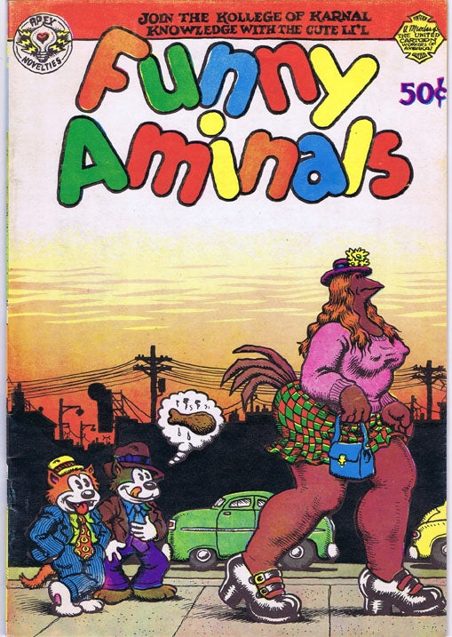 Item #2222] Funny Animals. Robert Crumb, Shary Flenniken, Jay Lynch, Art Spiegelman