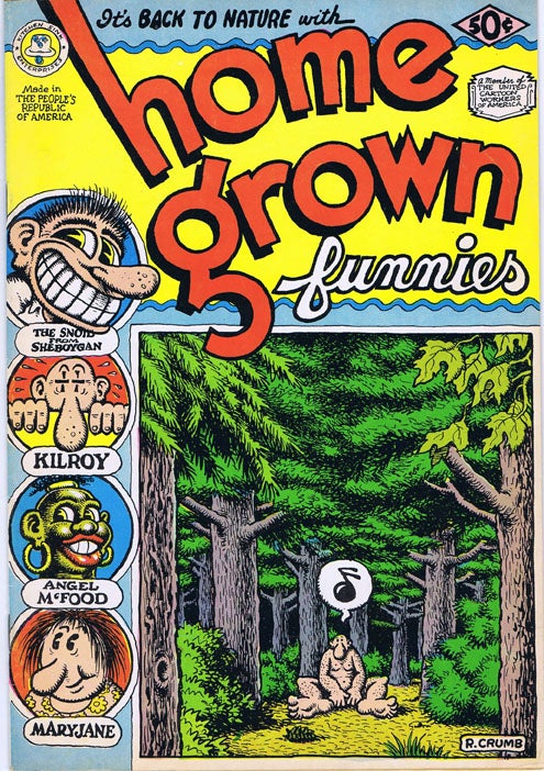 Item #2223] Home Grown Funnies. Robert Crumb