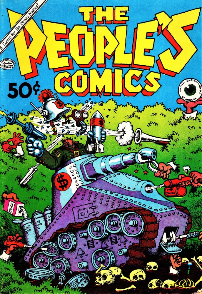 Item #2229] The People's Comics. Robert Crumb, Harvey Pekar
