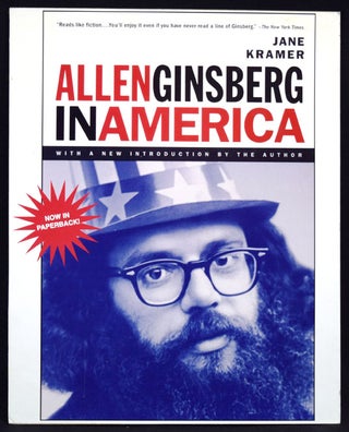 Allen Ginsberg in America, First Softcover Edition; with: Promotional Board for New Edition