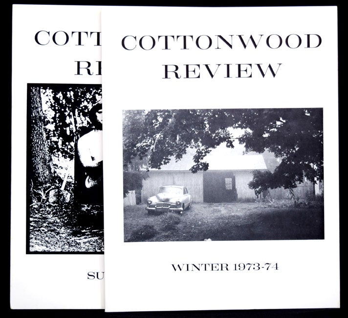 Item #2259] Cottonwood Review, Winter 1973-74; Summer 1974 (two issues). Allen Ginsberg