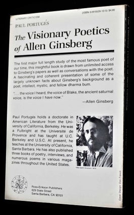 The Visionary Poetics of Allen Ginsberg