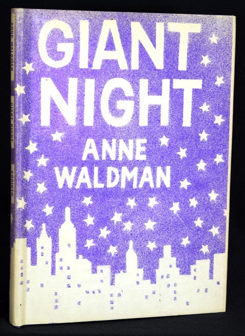 Item #2296] Giant Night. Anne Waldman