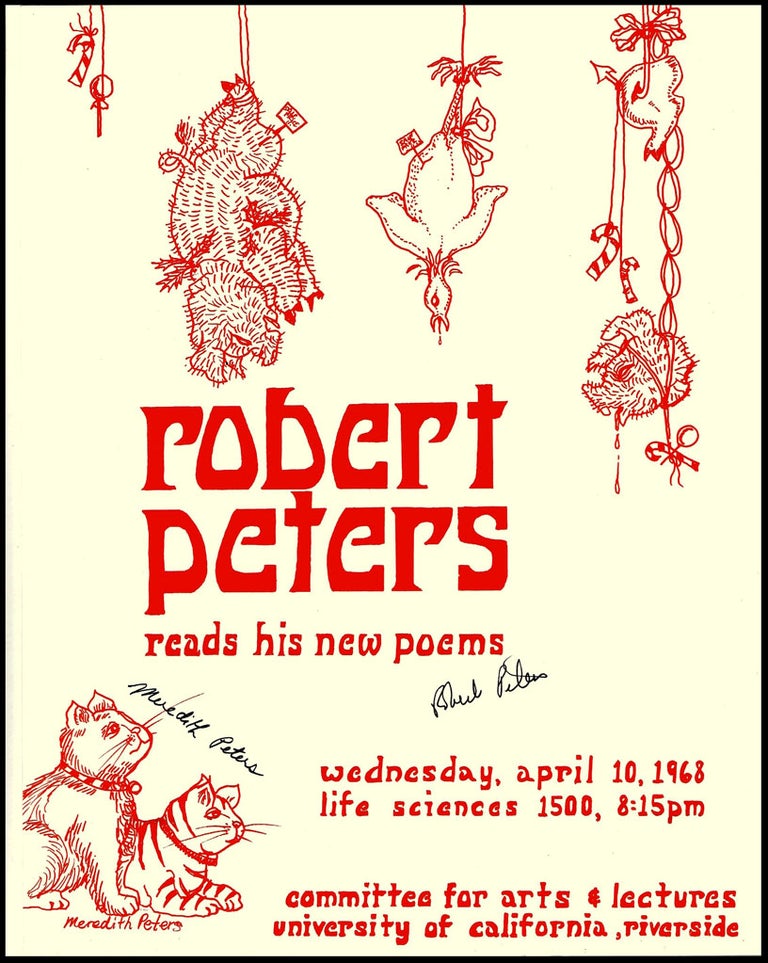 [Item #2307] Robert Peters reads his new poems. Robert Peters.