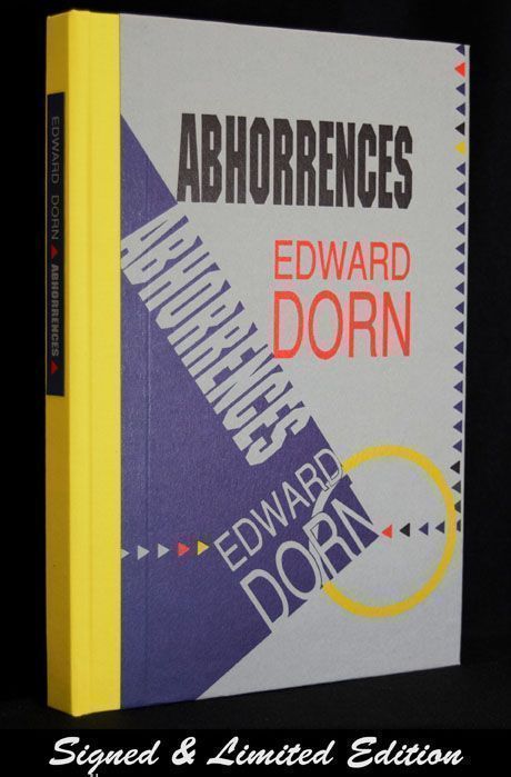 Item #2390] Abhorrences. Edward Dorn