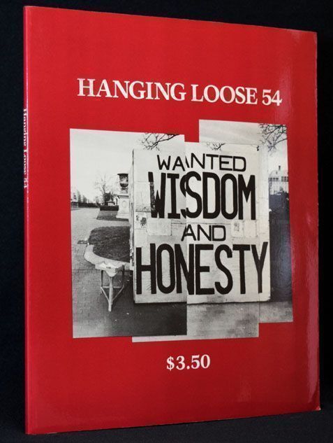 [Item #2400] Hanging Loose 54. Matthew Borczon, John Jones, Jon King, Derek Miller, Carl Schurer, Betsy Sholl.