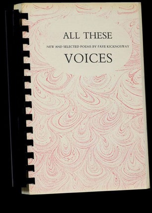 All These Voices: New and Selected Poems