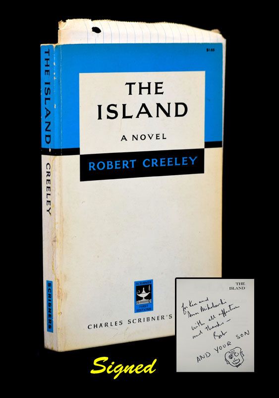 Item #2720] The Island. Robert Creeley
