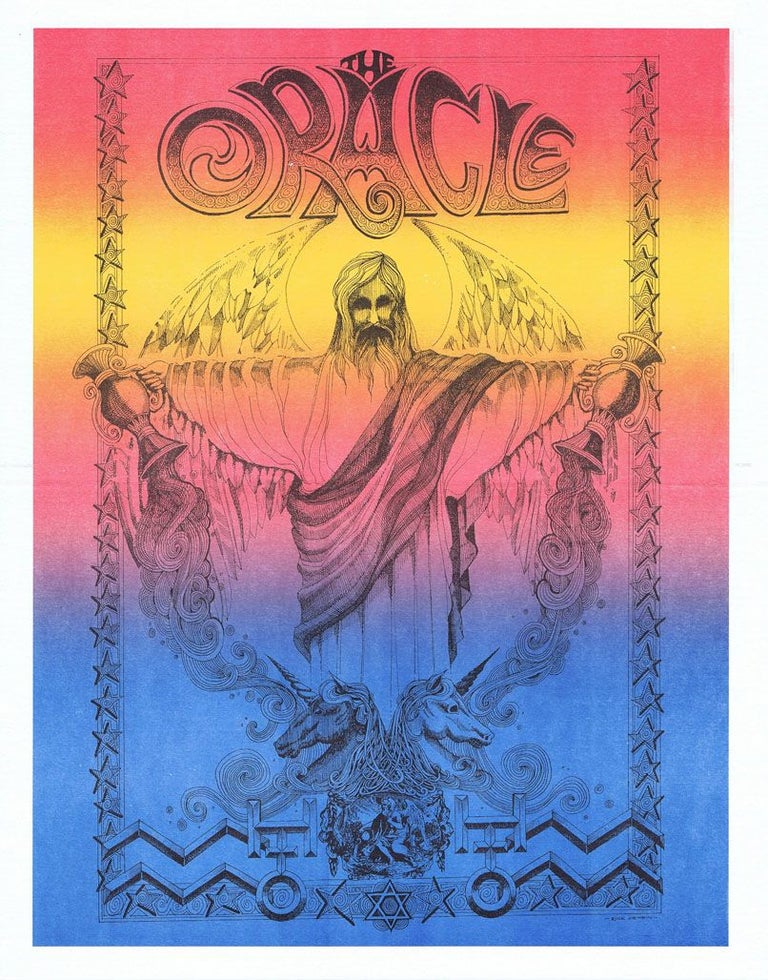 Item #2737] "The Oracle" Print. Rick Griffin