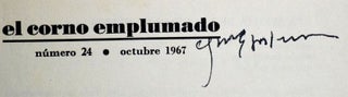 El Corno Emplumado / The Plumed Horn No. 24, 1967