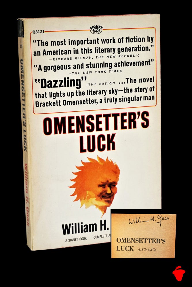 Item #2829] Omensetter's Luck. William H. Gass