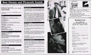 Broadside Flyer for "Beat Dreams and Plymouth Sounds" Event