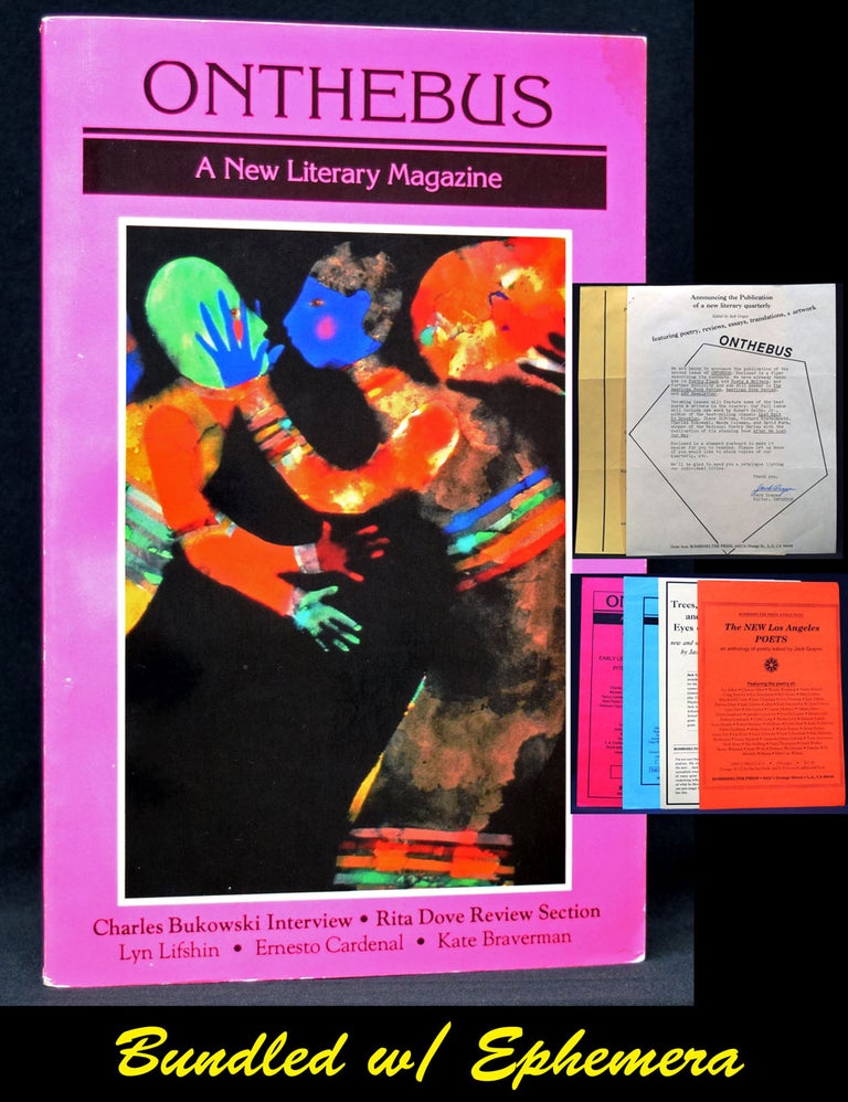 Item #2897] On the Bus: A New Literary Magazine, Fifth Issue, Vol. II, No. 1, Spring 1990 with:...