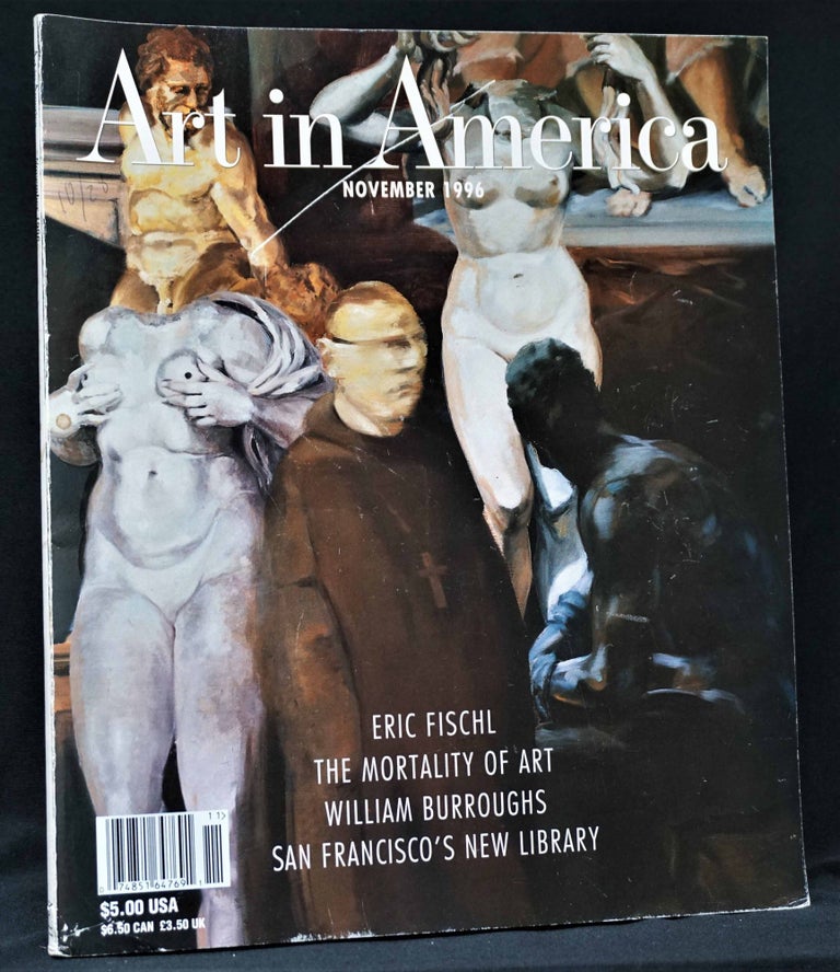 Item #2996] Art in America, Vol. 84, No. 11, November 1996. William S. Burroughs