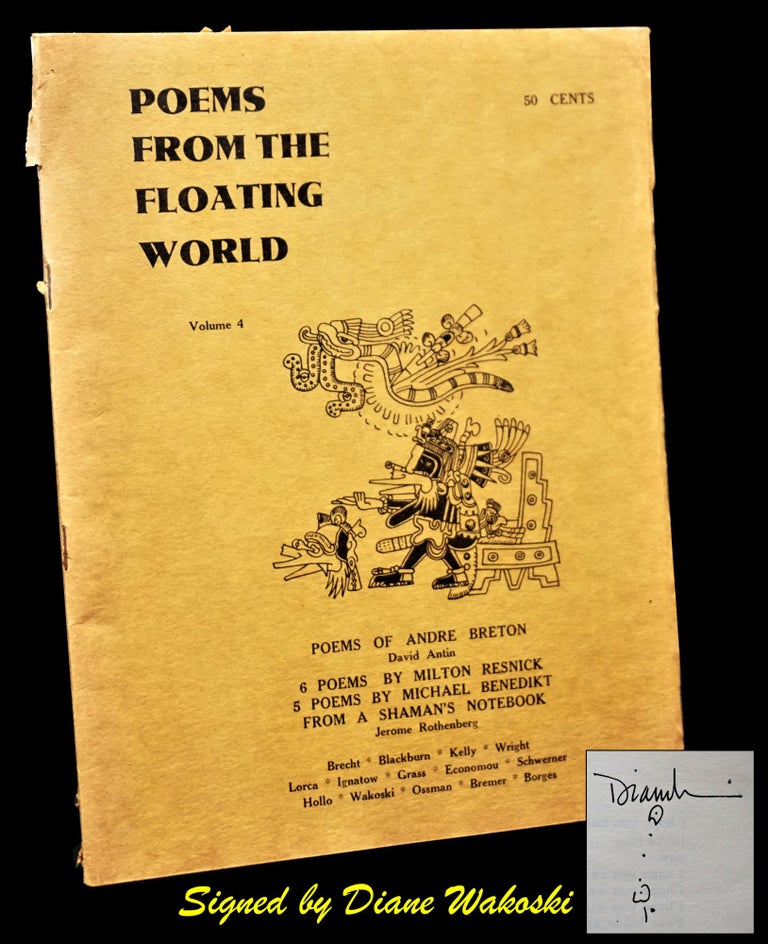 Item #3101] Poems from the Floating World Vol. 4. David Antin, Michael Benedikt, Bertolt Brecht,...