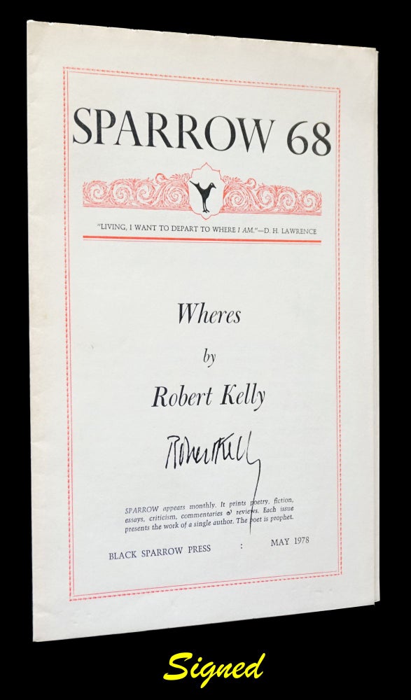 Item #3218] Wheres. Robert Kelly