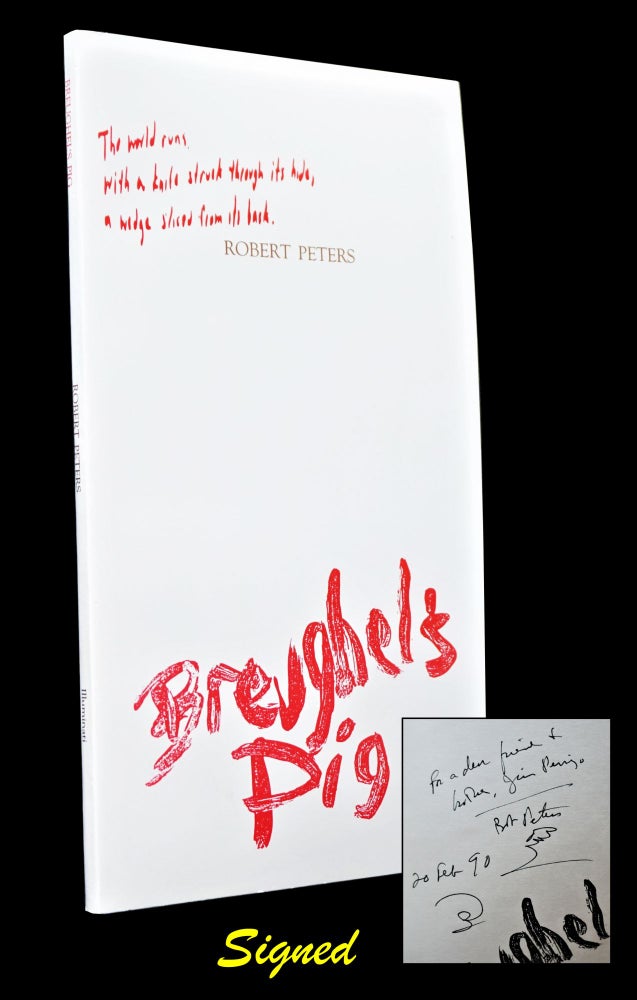 Item #3235] Breughel's Pig. Robert Peters