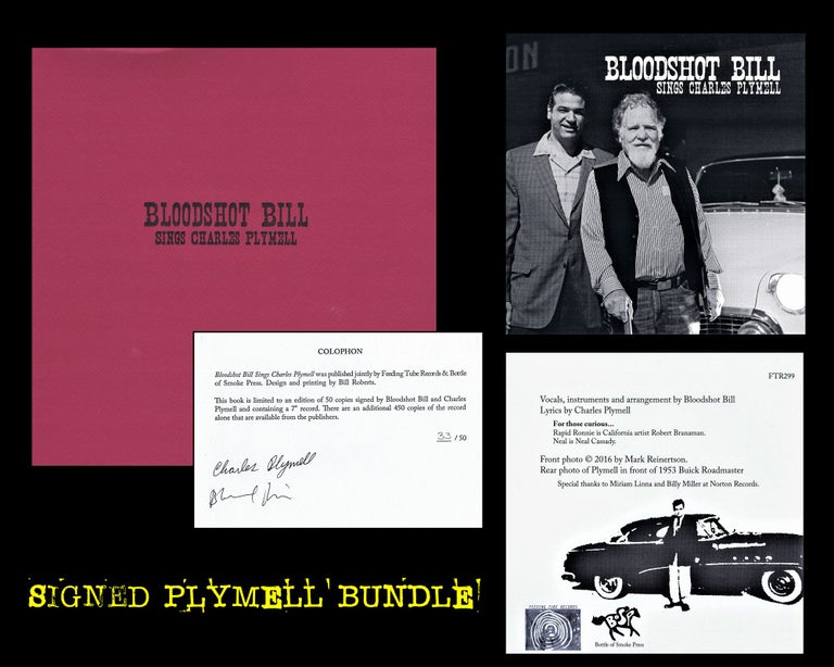 Item #3325] Bloodshot Bill Sings Charles Plymell. Charles Plymell, Bloodshot Bill