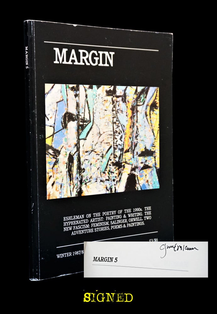 Item #3342] Margin 5, Winter 1987/88. Robin Magowan, Walter Perrie, Clayton Eshleman, Alan...