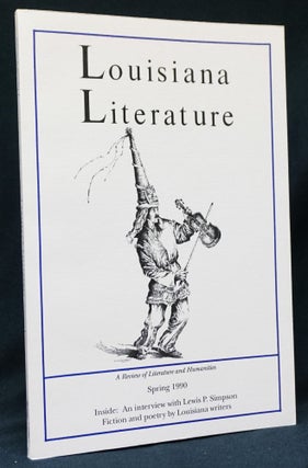 Louisiana Literature Vol. 7 No. 1 (Spring 1990)