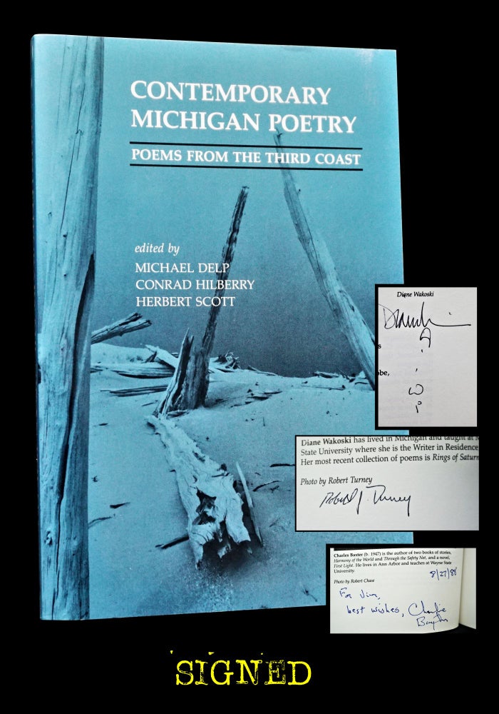 Item #3430] Contemporary Poetry: Poems from the Third Coast. Charles Baxter, Michael Delp,...