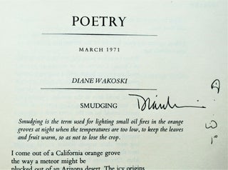 Poetry Vol. 117 No. 6 (March 1971)