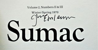 Sumac Vol II No.s II & III Double Issue (Winter/ Spring 1970)