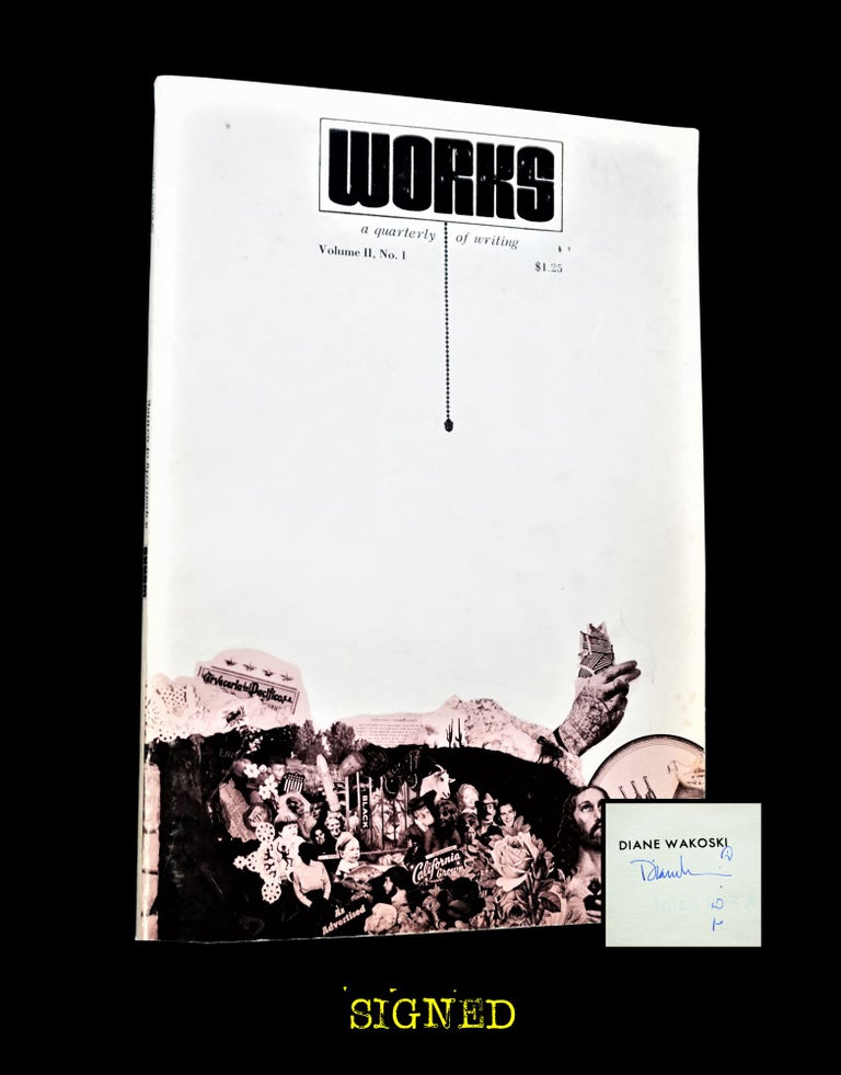 Item #3464] Works: a quarterly of writing Vol. II No. I (Spring 1969). Douglas Blazek, Russell...