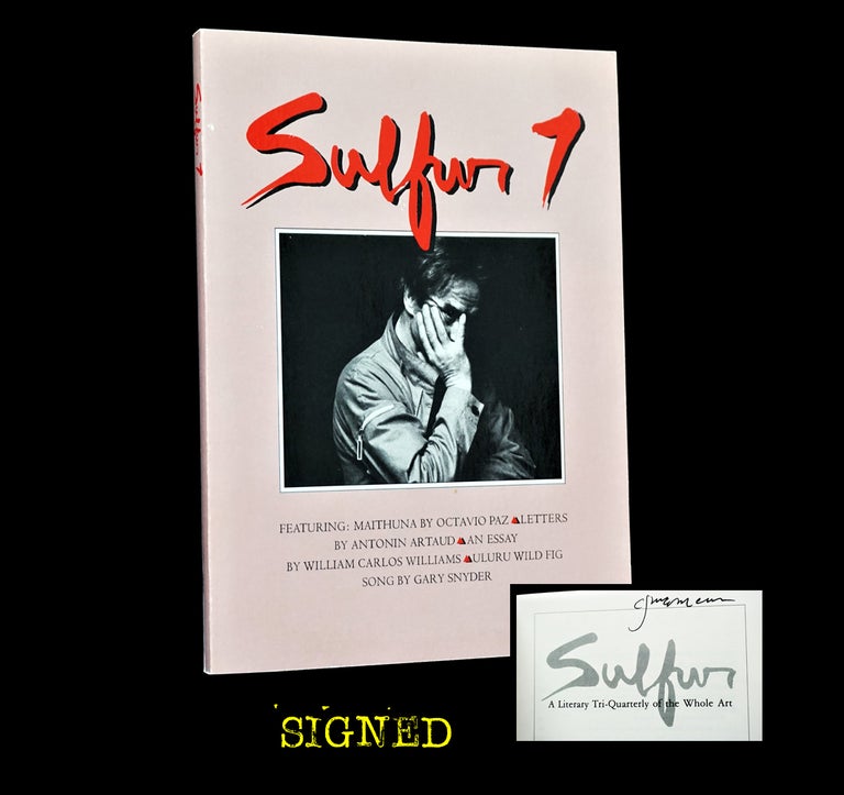 Item #3474] Sulfur 7. Clayton Eshleman, Antonin Artaud, John Cassavetes, Octavio Paz, Gary...