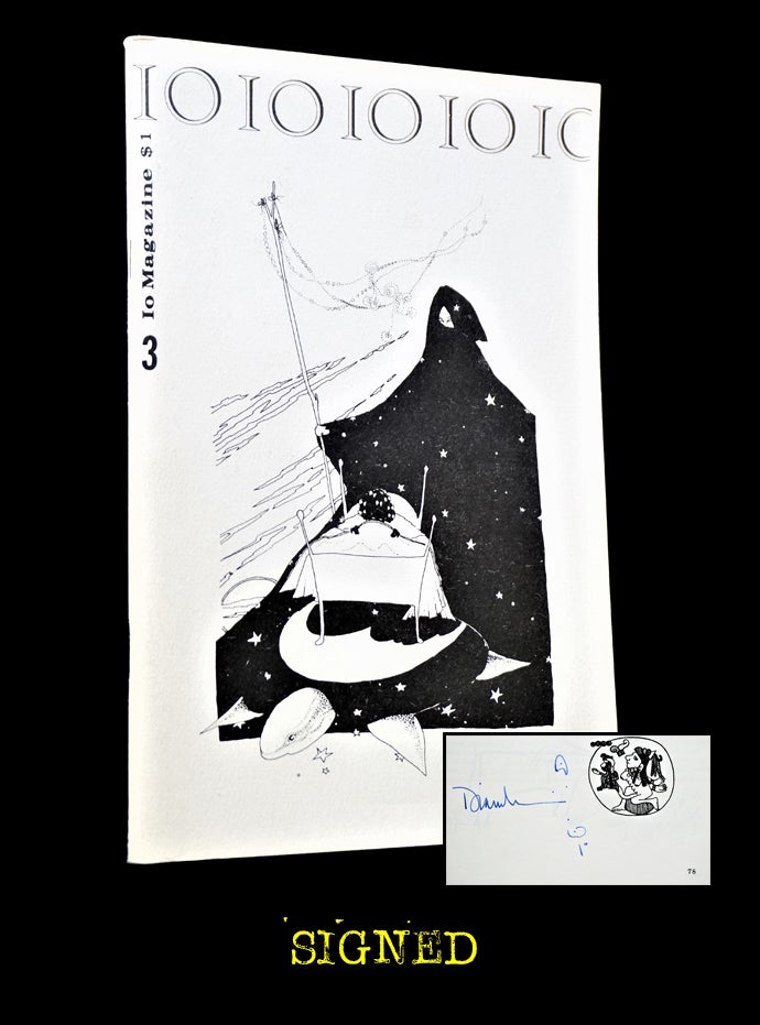 Item #3485] IO Magazine 3 (Winter, 1966-67). Richard Grossinger, Lindy Hough, Paul Blackburn,...