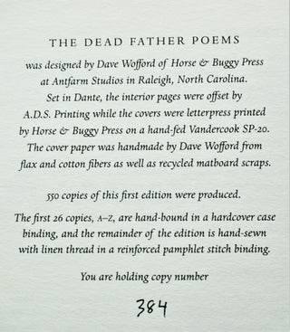 The Dead Father Poems