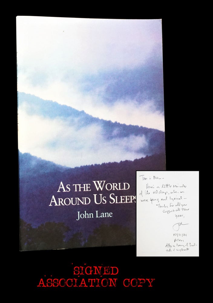Item #3569] As the World Around Us Sleeps. John Lane