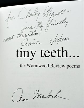 Tiny Teeth: The Wormwood Review Poems
