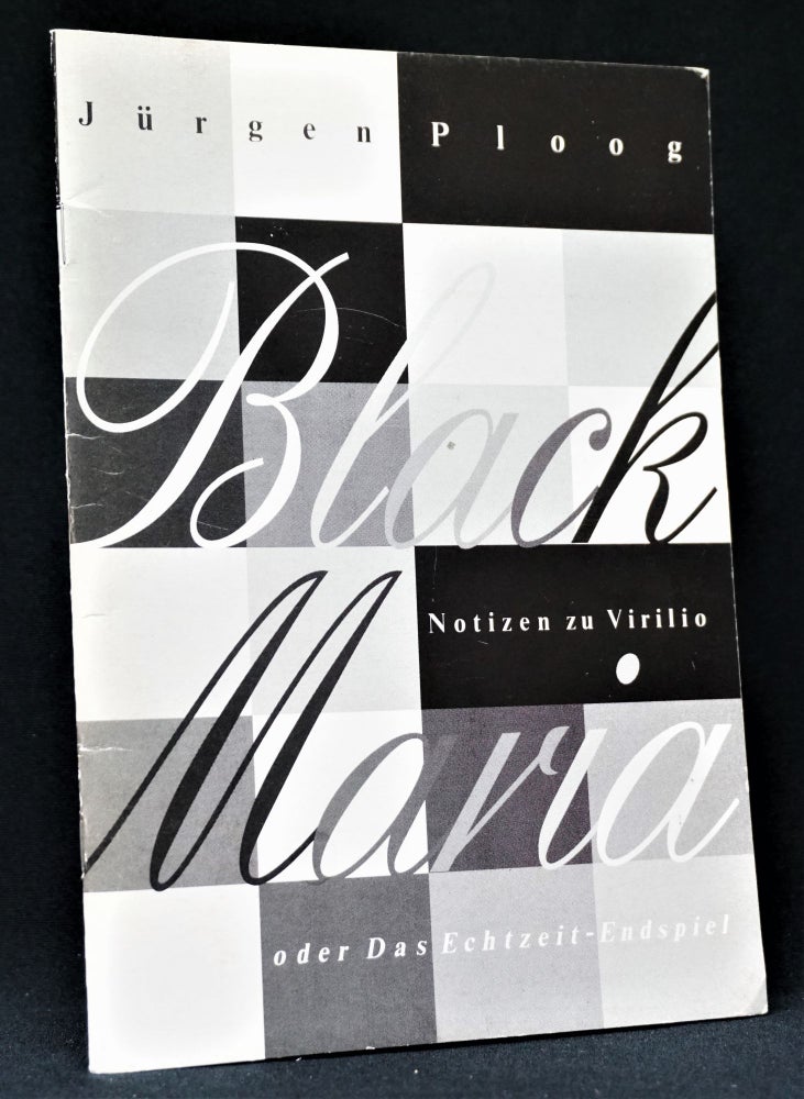 Item #3587] Black Maria. Jurgen Ploog