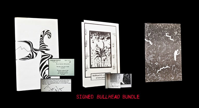 [Item #3594] BullHead No. 1 (Winter 1994) with: BullHead No. 2 (Fall 1994) with: BullHead No. 3 (1995). Joe Napora, Antler, Thomas Rain Crowe, Sharon Doubiago, Clayton Eshleman, Robert Peters, Larry Smith.