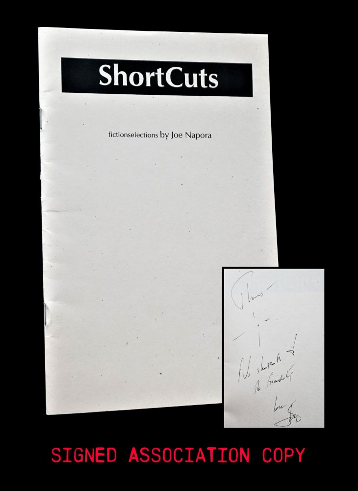 Item #3615] Short Cuts: fictionselections by Joe Napora. Joe Napora