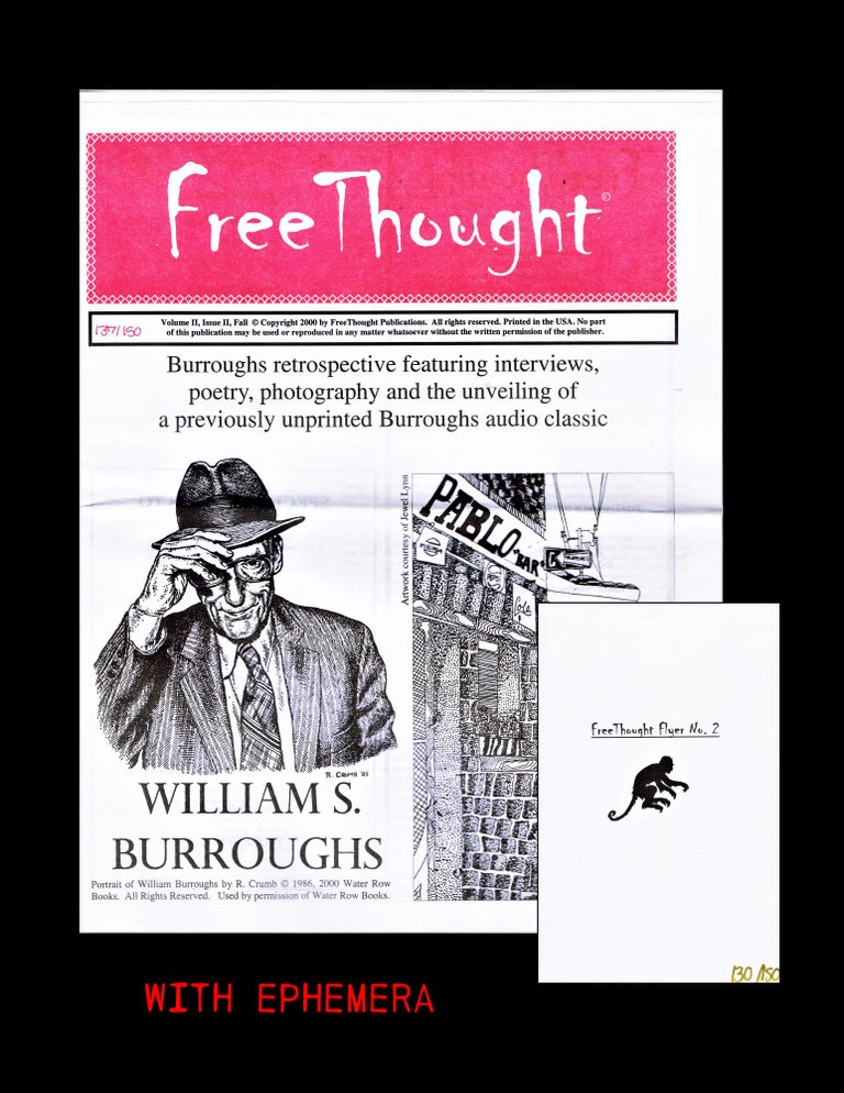 Item #3621] FreeThought Vol. II Issue II (Fall 2000) with: FreeThought Flyer No. 2. Gary...