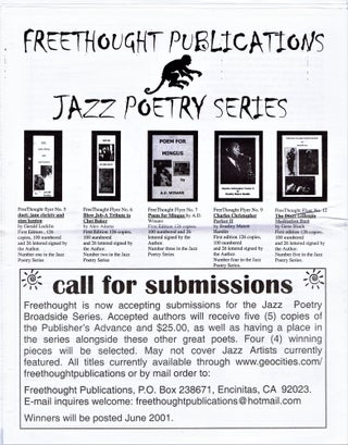 FreeThought Vol. II Issue II (Fall 2000) with: FreeThought Flyer No. 2