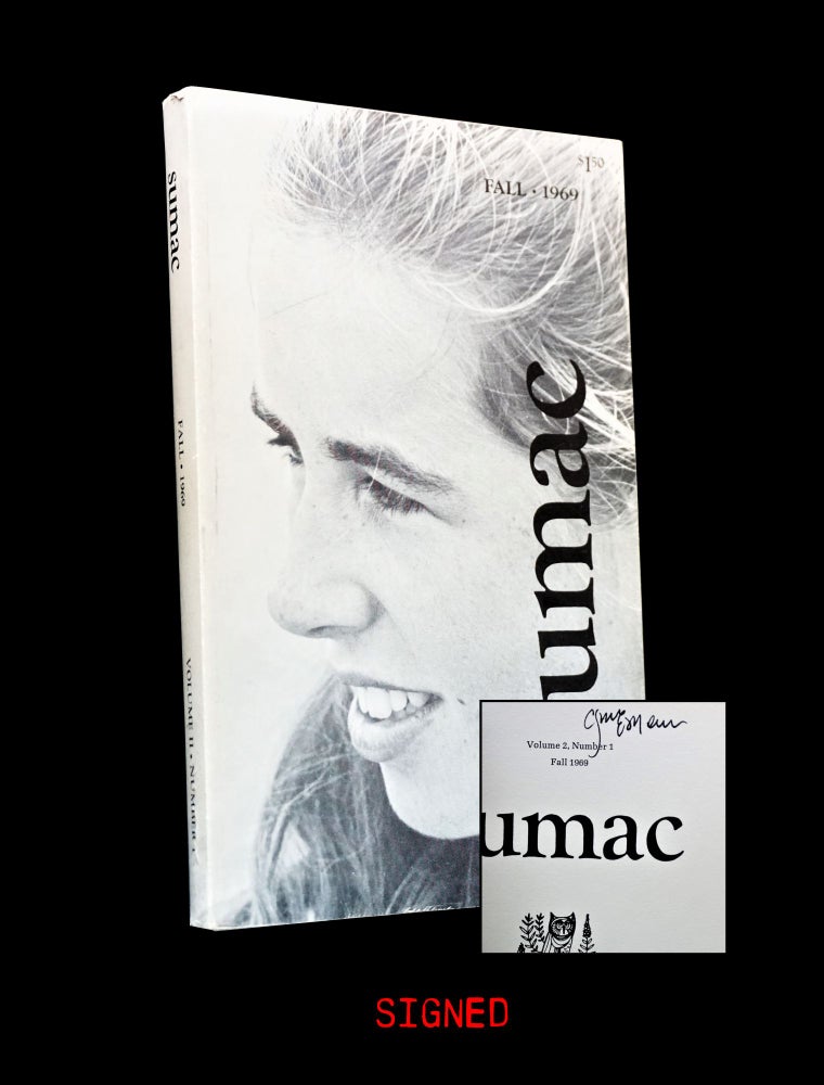 Item #3643] Sumac Vol. II No. 1 (Fall 1969). Clayton Eshleman, Paul Hannigan, Jim Harrison,...