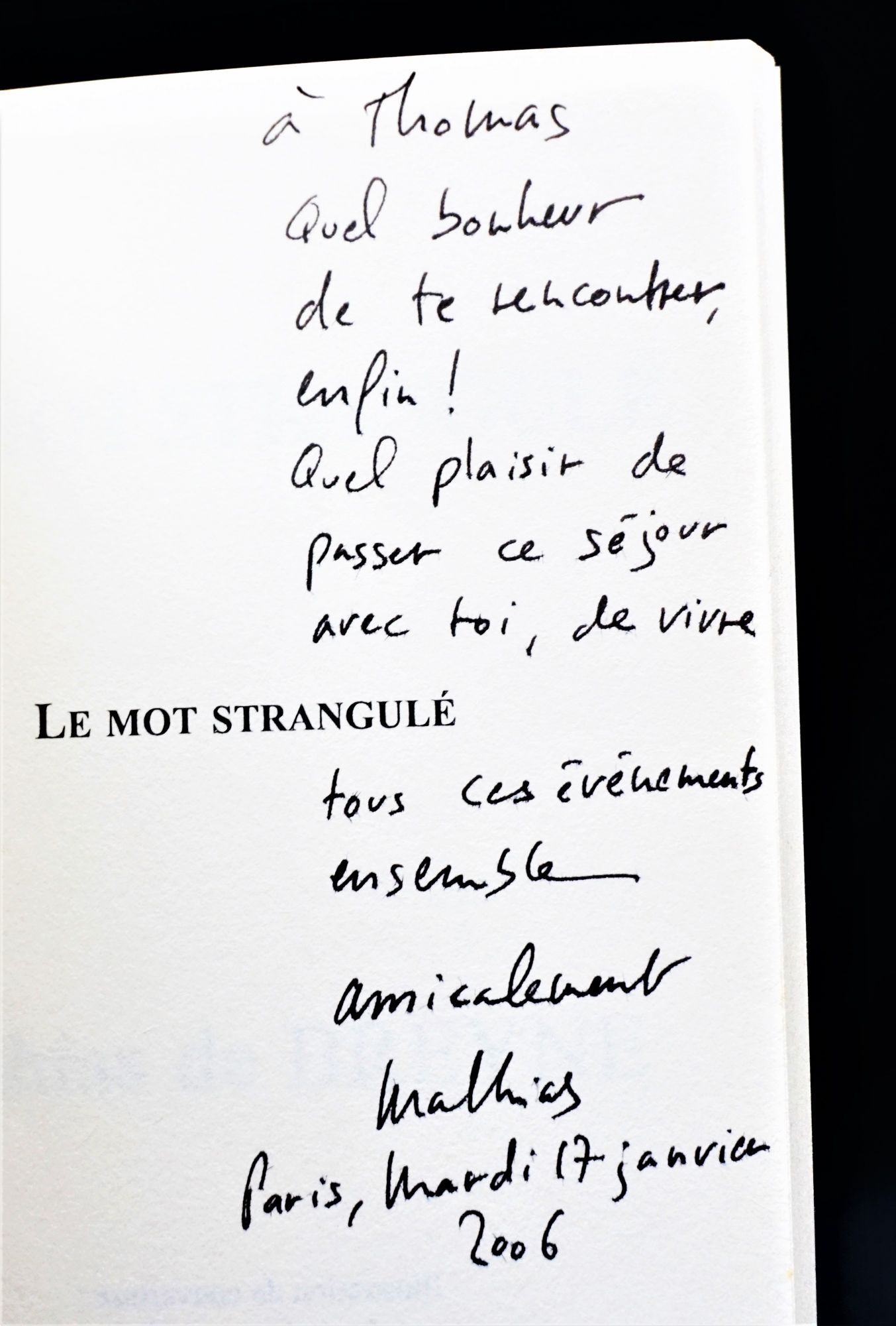 Strangule Le Mot Strangule with: Chute/ Chut No. 33 2011 | Mathias de Breyne ...